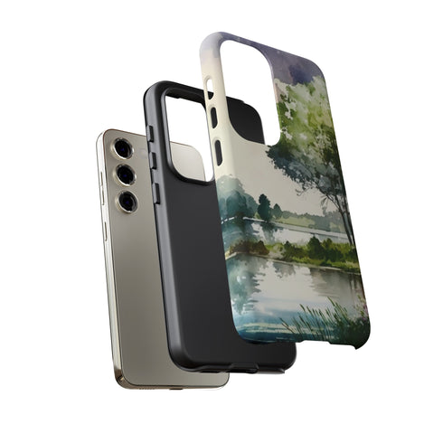 Summer Day by the Lake - Impact Resistant Phone Case